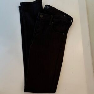 New Citizens of Humanity Avedon Slick Skinny Leg Jeans in Charcoal. Size 27.